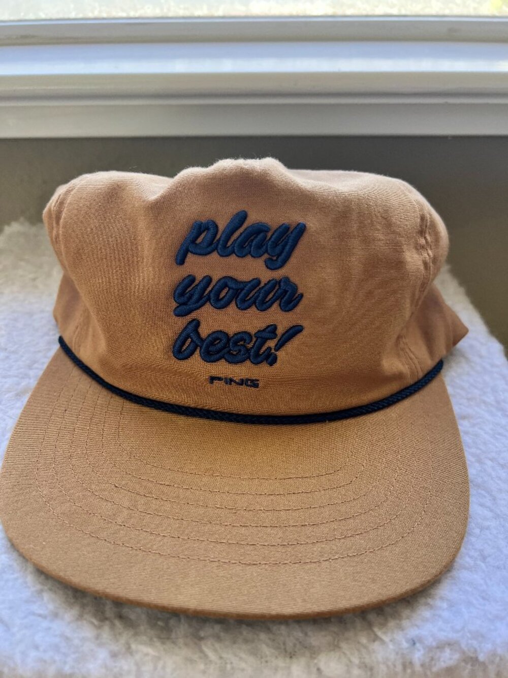 Brown Ping Hat